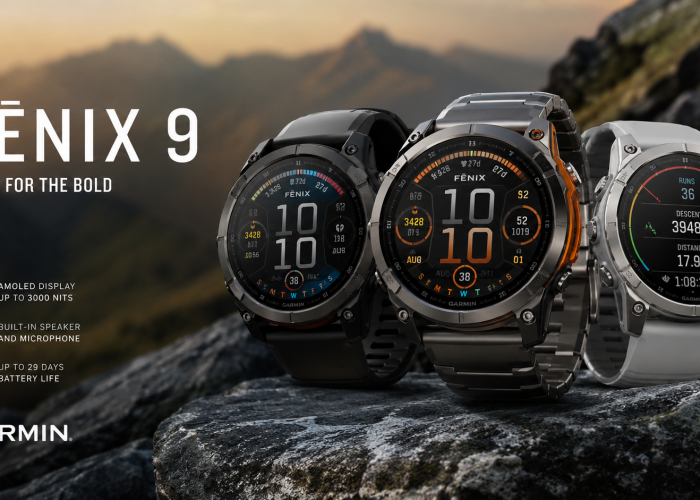 Garmin Fenix 9 Resmi Meluncur, Layar AMOLED 3.000 Nits dan Penyimpanan 64 GB