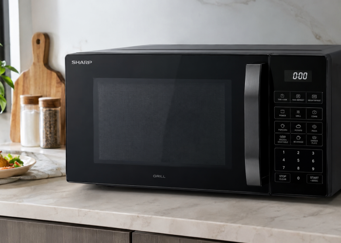Mengenal Sharp R-728(K)-IN 25 Liter, Microwave dengan Fitur Grill