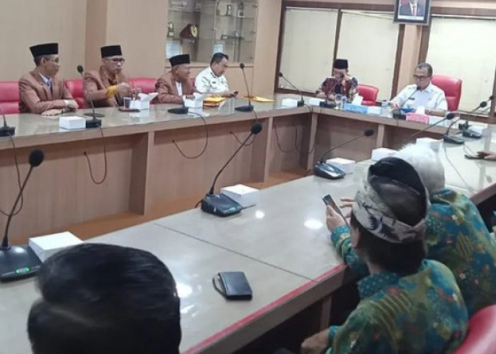 Pj. Bupati Banyuasin Dorong Pemilu Damai dalam Audiensi dengan FKUB Provinsi Sumsel 