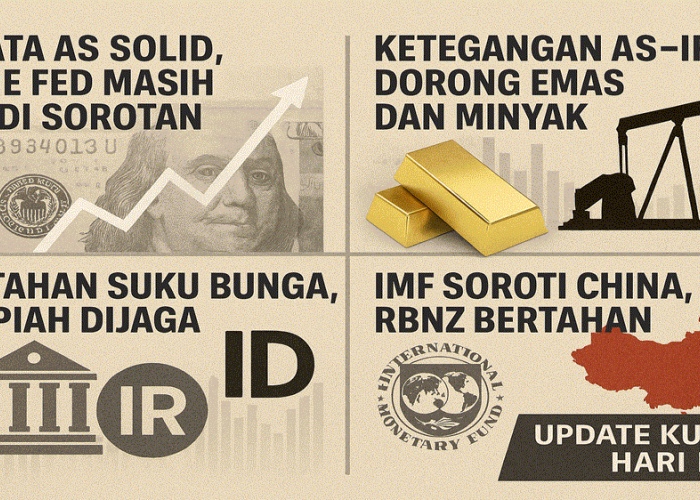 USD Perkasa di Tengah Ancaman Perang! Emas Tembus Level Tinggi, Rupiah Dijaga BI