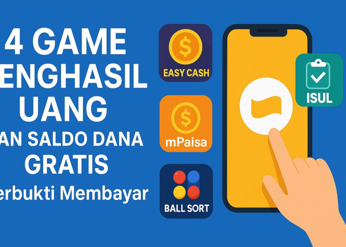 4 Game Penghasil Uang dan Saldo DANA Gratis yang Terbukti Membayar di 7 November 2025