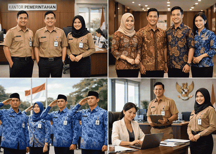 Seragam ASN Favorit 2025–2026: Mengapa PDH Khaki Jadi Paling Percaya Diri, Batik Disukai, dan Tren Khaki-Hitam