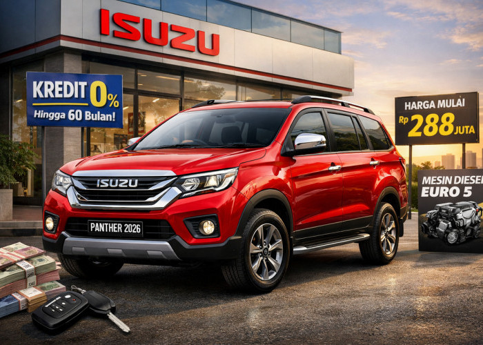 Isuzu Panther Reborn 2026 Tawarkan Skema Kredit Fleksibel, Harga Mulai Rp 288 Juta