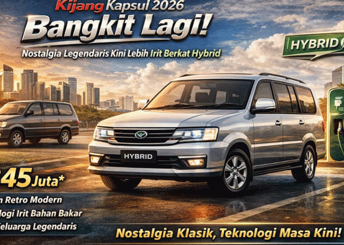Kijang Kapsul 2026 Bangkit Lagi, Nostalgia Legendaris Kini Lebih Irit Berkat Hybrid