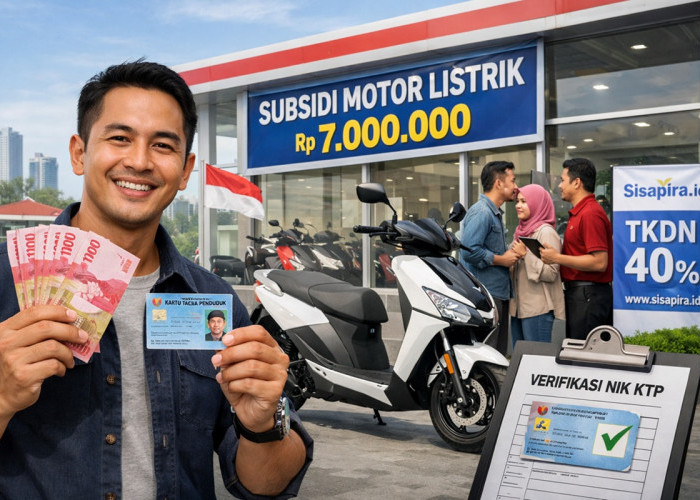 Dapatkan Motor Listrik dengan Subsidi Rp7 Juta, Cek Syarat dan Cara Klaimnya!