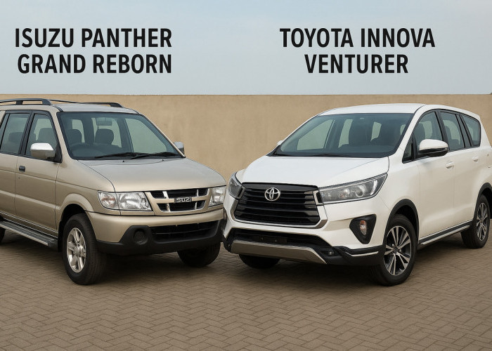 Harga Mobil Bekas Isuzu Panther Grand Reborn vs Innova Venturer di Desember 2025, Mana Lebih Worth It?