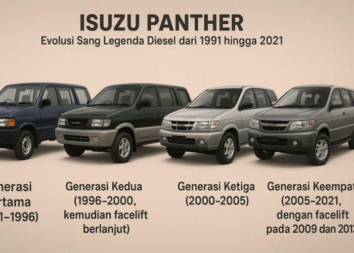 Nostalgia Isuzu Panther: Dari Mobil Keluarga Jadi Legenda Diesel Indonesia