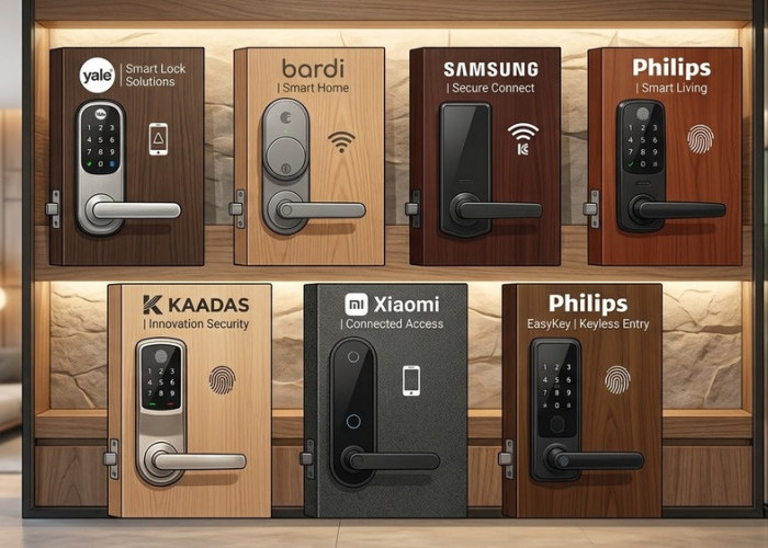 7 Merek Smart Lock Door Terbaik 2026, Cek Harga dan Spesifikasinya