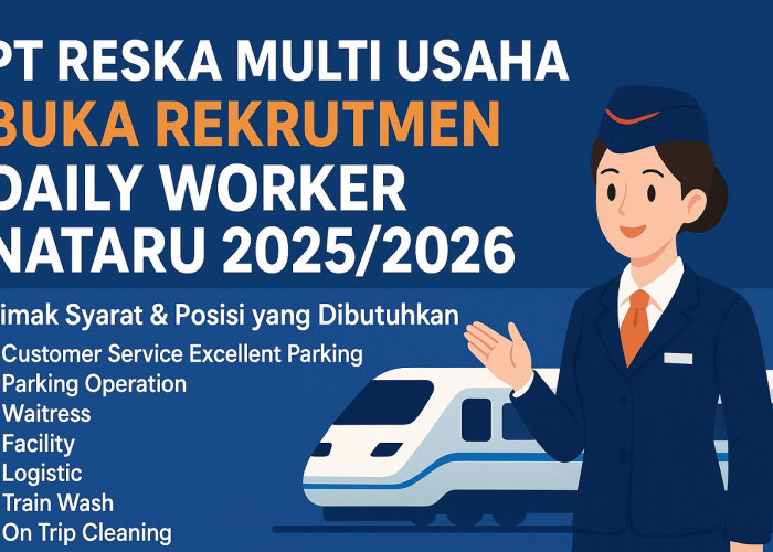 PT KAI Service Buka Rekrutmen Besar-Besaran, Sediakan 12 Formasi Bagi Lulusan SMA SMK, Ini Rinciannya