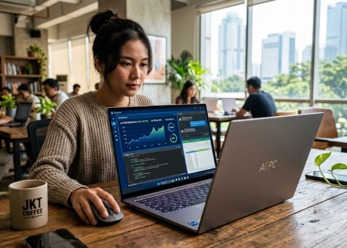 Bukan Sulap Bukan Sihir, Laptop Terbaru Ini Punya NPU yang Bikin Skripsi Kelar Sendiri!