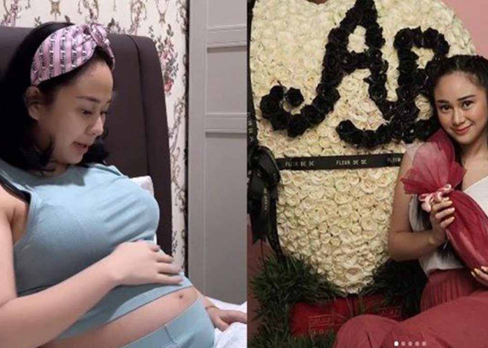 Terpeleset dan Jatuh Saat Hamil 32 Minggu, Denise Chariesta Khawatir  Kesehatan Sang Bayi