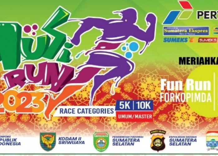 Hai Pelari! Musi Run 2023: Event Lari Nasional Spektakuler di Palembang, Catat Tanggalnya, Jangan Lewatkan!