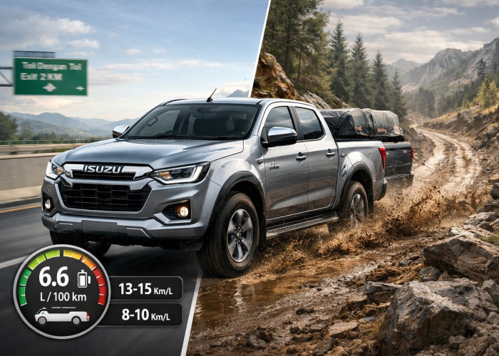 Isuzu D-Max Diesel 2026 Makin Irit? Ini Fakta Konsumsi BBM di Kota hingga Tol