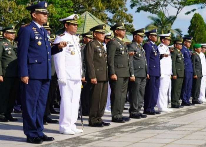 HUT TNI KE 78 di Banyuasin, Kawal Demokrasi Lebih Kuat!
