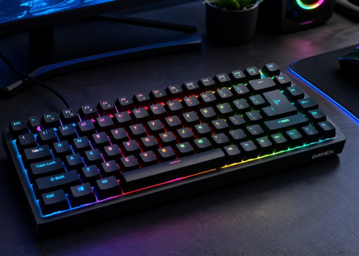 Harga Rp200 Ribuan, Ini Spesifikasi Keyboard Gaming GAMEN Titan 7