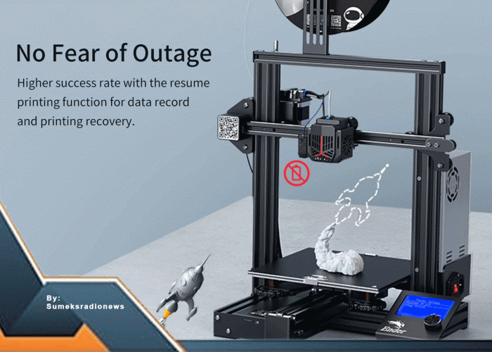 Tingkatkan Kreativitasmu dengan Creality Ender-3 Pro: Printer 3D DIY yang Keren dan Mudah Digunakan!