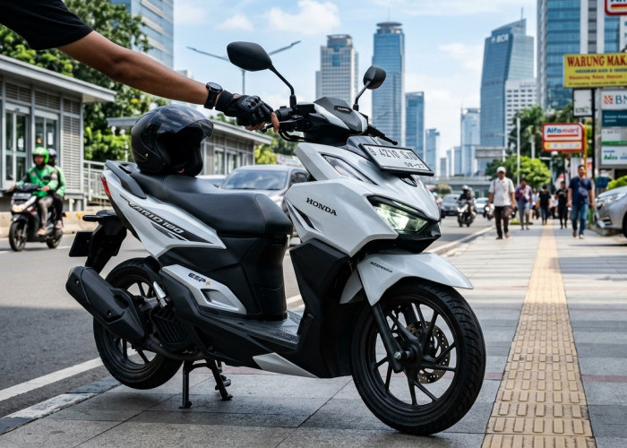 Honda Vario 160cc Generasi Terbaru Tampil Lebih Tangguh dan Modern