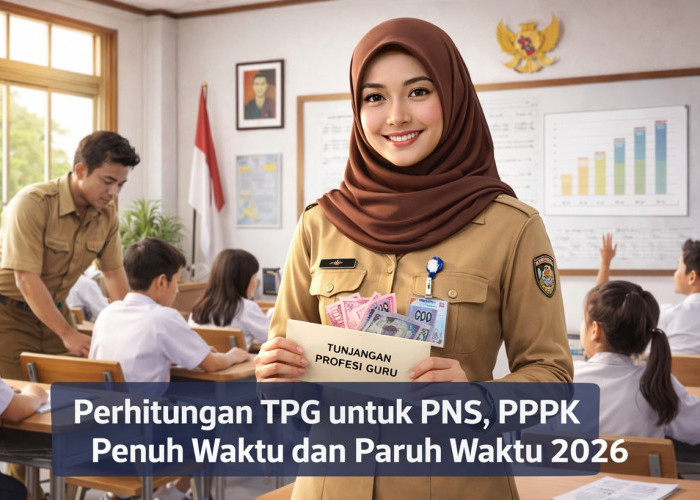 Perhitungan TPG untuk PNS, PPPK Penuh Waktu dan Paruh Waktu 2026