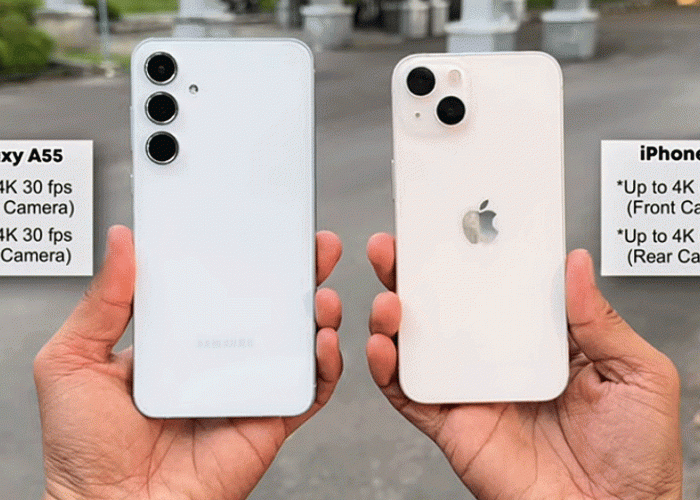 Samsung Galaxy A55 vs iPhone 13: Hasil Kamera Bikin Kaget, Siapa yang Lebih Unggul?