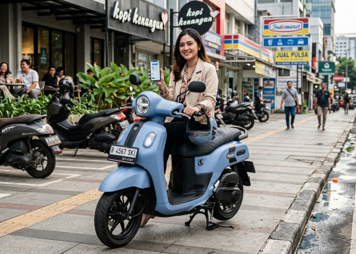 Pesona Yamaha Fazzio: Skuter Matik Hybrid Berdesain Retro Modern yang Memikat Jiwa Muda   