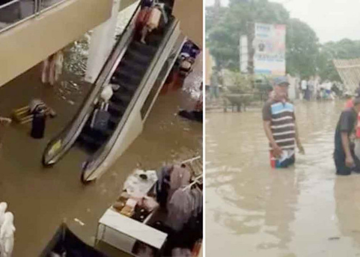 Terjangan Banjir Bekasi: Mal Terendam, Warga Panik dan Dievakuasi! 