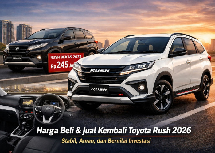 Harga Beli dan Jual Kembali Toyota Rush di Tahun 2026: Stabil, Aman, dan Masih Jadi Favorit Pasar