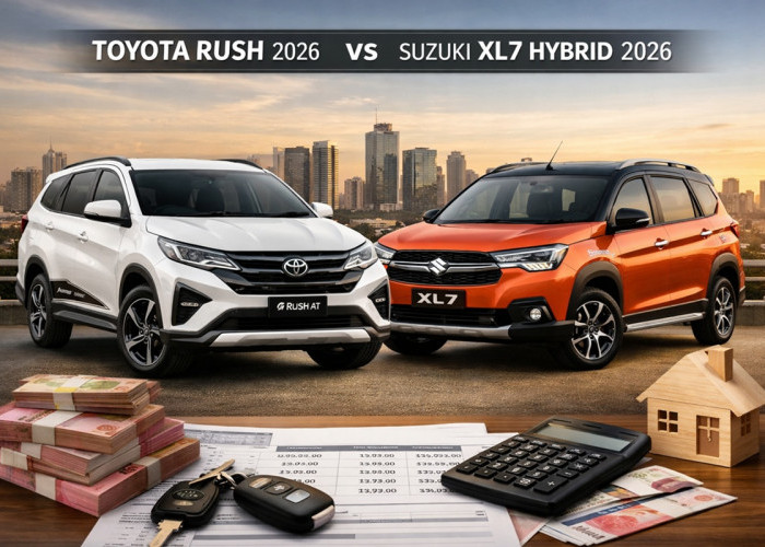 Simulasi Kredit Toyota Rush 2026 dan Suzuki XL7 Hybrid 2026: Pilihan Tepat untuk Keluarga di Indonesia