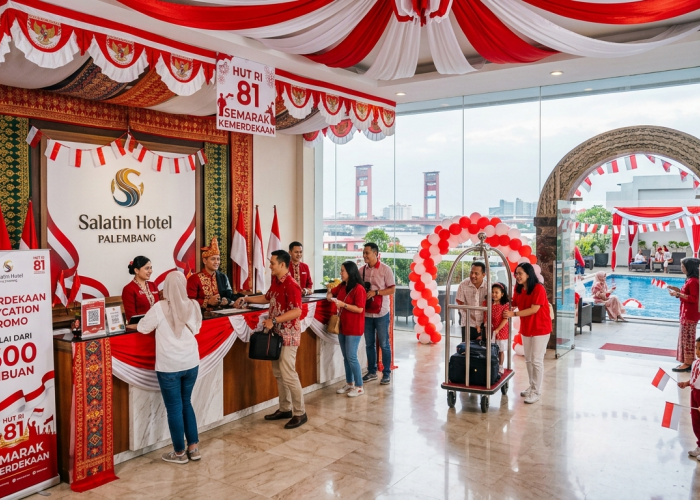 Kebangkitan Modis & Nyaman: Promo Staycation Kemerdekaan Ala Salatin Hotel Palembang