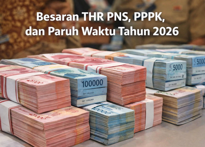 Cair Awal Maret, Inilah Besaran THR PNS, PPPK, dan Paruh Waktu Tahun 2026