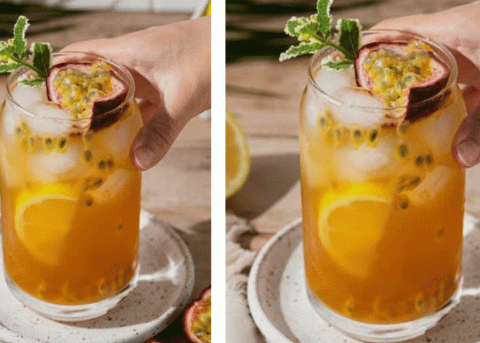 Passion Fruit Iced Tea Sang Arsitek Kesegaran Mutlak