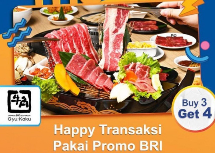 Happy Transaksi di Gyu-Kaku dengan Promo Menarik BRI