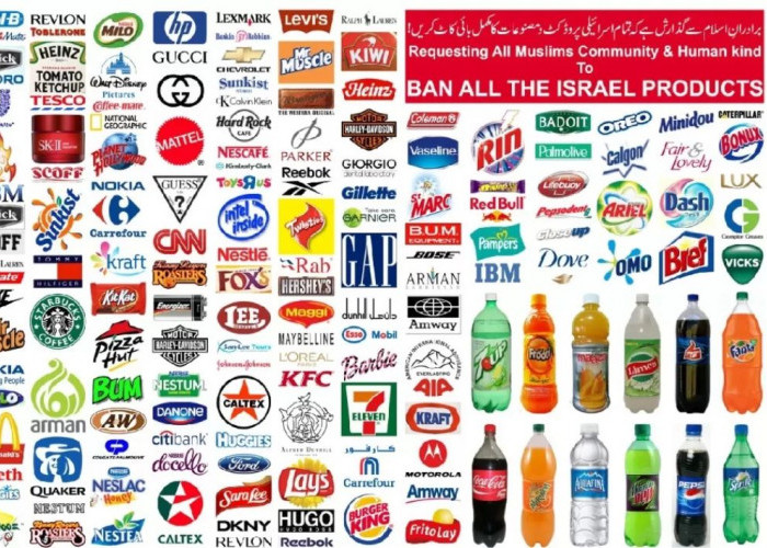 Sejumlah Produk Israel Jadi Sasaran Boikot di Indonesia! Apa Saja? Cek Sekarang