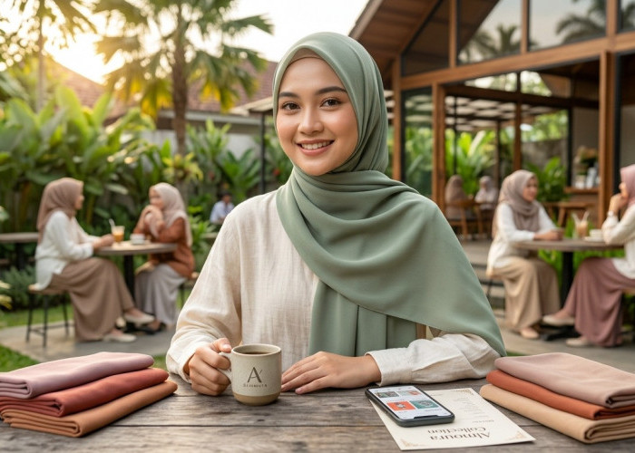 Booming Hijab Ramah Kantong: Pashmina Almoura Jadi Incaran Hijaber Gen Z!