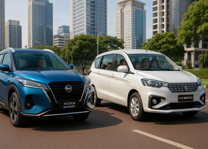 Nissan Kicks e-POWER vs Suzuki Ertiga Hybrid: Adu Konsep Mobil Hybrid untuk Kebutuhan Berbeda