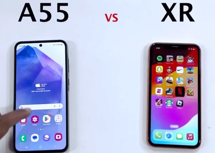 Inilah Performa dan Kamera: Samsung A55 atau iPhone XR, Siapa Jawaranya?