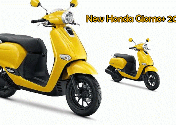 New Honda Giorno+ 2026 Muncul dengan Warna Baru, Skutik Retro Modern Ini Bikin Susah Berpaling
