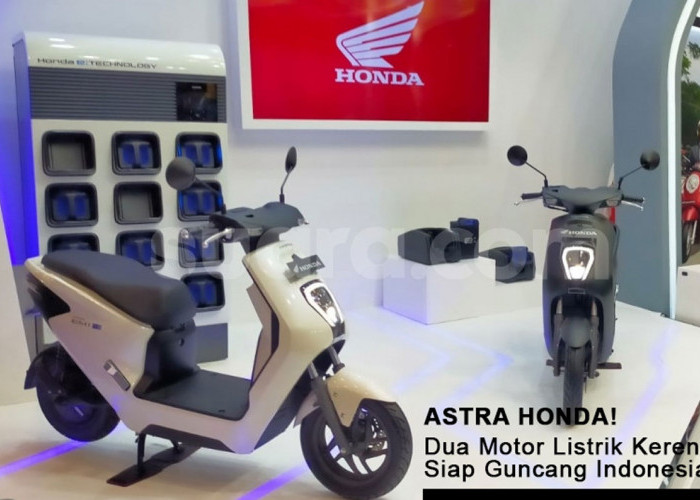 MENJEJAK KE MASA DEPAN: Rencana Seru Astra Honda! Dua Motor Listrik Keren Siap Guncang Indonesia di 2024!