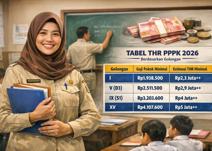 THR PPPK 2026 Lebih Besar dari Tahun Lalu? Ini Komponen dan Simulasi Hitungnya