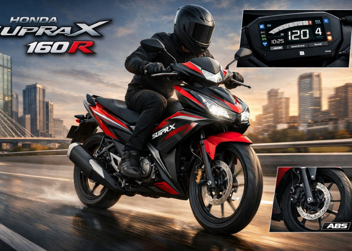 Honda Supra X 160 2026 Resmi Meluncur, Hadir dengan Mesin 160cc dan Teknologi Modern