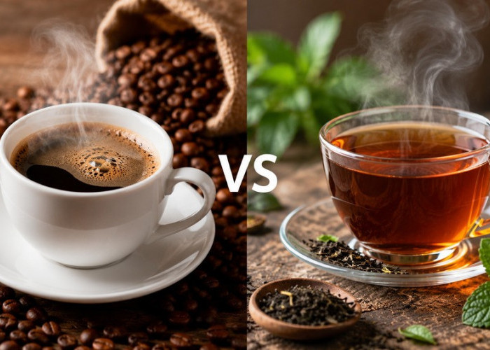 Teh dan Kopi Sama-sama Berkafein, Tapi Mana yang Lebih Baik?