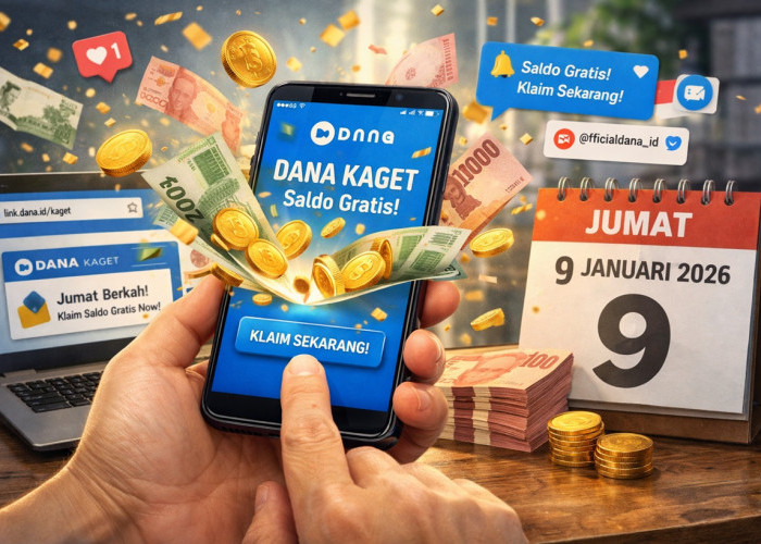 Link DANA Kaget Jumat Berkah 9 Januari 2026: Promo Saldo Gratis yang Datang Sekejap, Hilang Sekejap