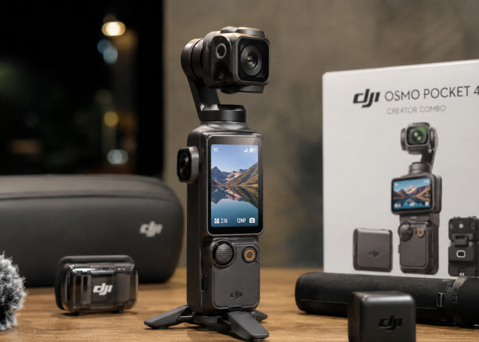 DJI Osmo Pocket 4P Hadir dengan Dual Lens dan Dynamic Range 17 Stop