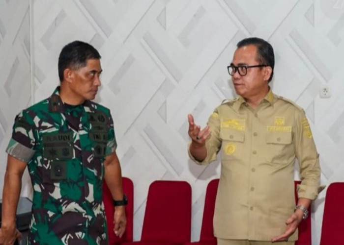 Bersatunya Pemerintah Daerah dan TNI dalam Membangun Keamanan Kabupaten Banyuasin