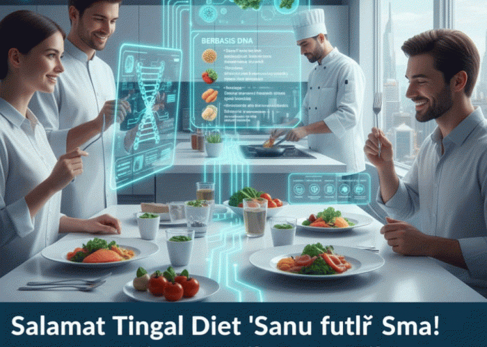 Terbukti Lebih Efektif! Nutrisi Genetik 2026, Saat DNA Menentukan Menu Harian