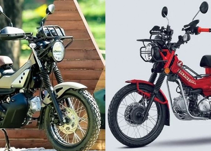 Duel Motor Bebek Mungil Dual Purpose: Honda CT125 & Yamaha PG-1, Mana yang Unggul? Lihat Spesifikasinya!