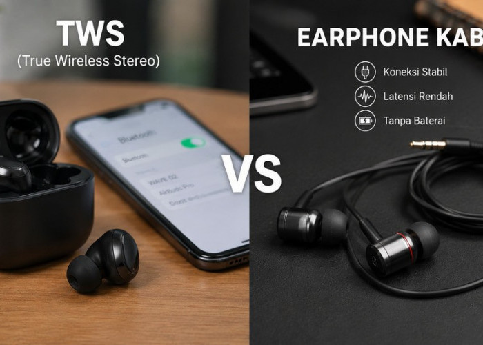 TWS vs Earphone Kabel, Mana yang Lebih Cocok untuk Aktivitas Harian?