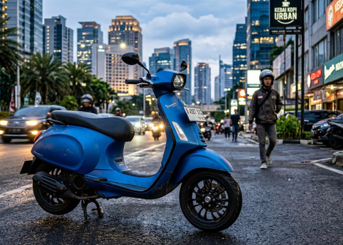 Pesona Vespa Sprint S 180: Skutik Sporty Premium Yang Siap Menaklukkan Jalanan Perkotaan