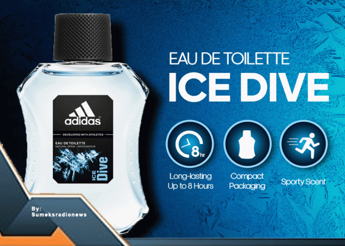Semangat Baru dengan Adidas Ice Dive: Aroma Segar yang Bikin Mood Makin Naik!