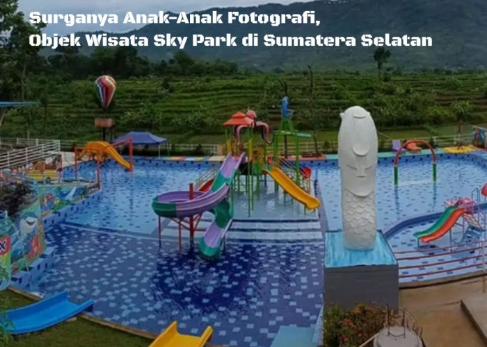 Tak Hanya Indah! Juga, Surganya Anak-Anak Fotografi, Objek Wisata Sky Park di Sumatera Selatan, Rencanakan?