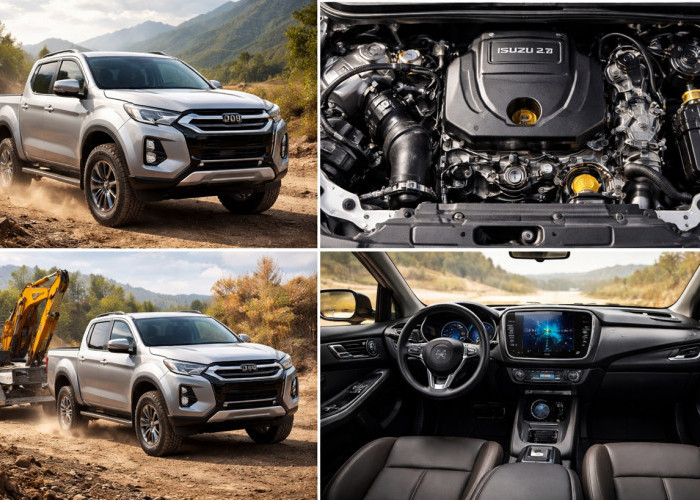 Isuzu D-Max 2026 Usung Mesin Diesel Baru 2.2L, Lebih Bertenaga dan Efisien